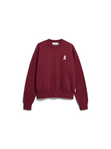 armedangels Sweatshirt Iconic Å Alizaa in bordeaux
