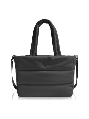 Heys Puffer Shopper Tasche 43 cm Laptopfach black
