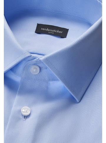 Seidensticker Business Hemd Slim in Hellblau