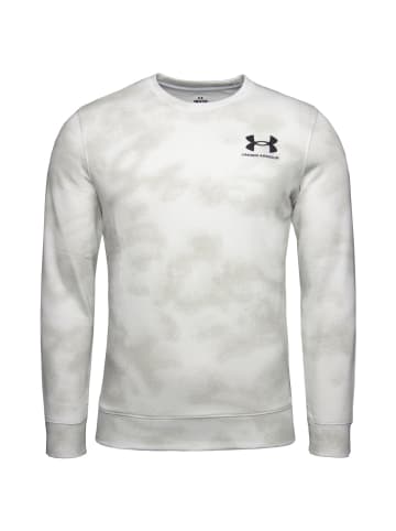 Under Armour Sweatshirt Rival Terry Nov Crew in weiss