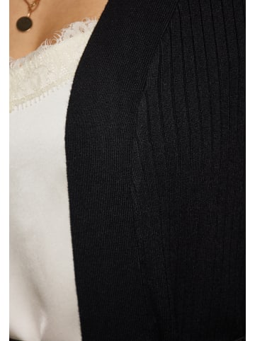 faina Women Cardigan in Schwarz