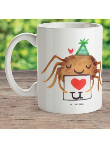 Mr. & Mrs. Panda Haferl Spinne Agathe Brief ohne Spruch in Weiß