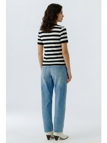 Oui T-Shirt in white black