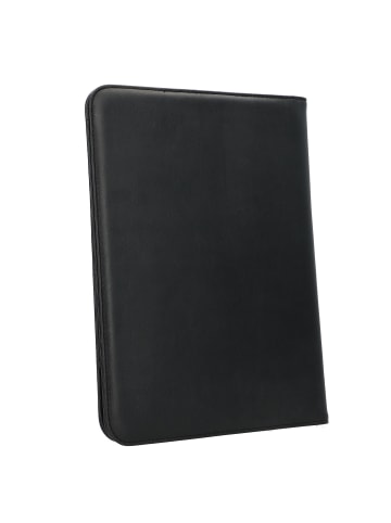 Dermata Schreibmappe 32 cm in schwarz