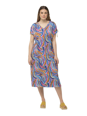 Ulla Popken Jerseykleid in schneeweiß