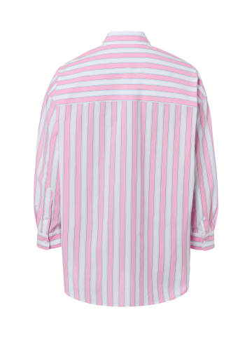 JOOP! Bluse Brenda in rosa weiß