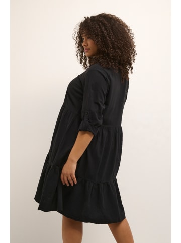 KAFFE curve Kleid KCnana Regular fit in Black Deep