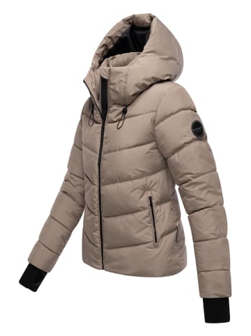 Marikoo Steppjacke Yukanii XVI in Taupe Grey