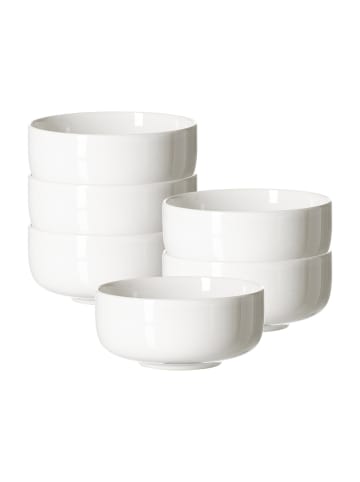Ritzenhoff & Breker 6er Set Müslischalen Volos in Weiß ø 14,5 cm in weiß