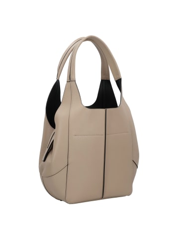 Liebeskind Berlin Schultertasche Leder 32 cm in stone