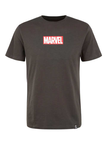 Recovered T-Shirt Marvel Classic Logo Black in Schwarz