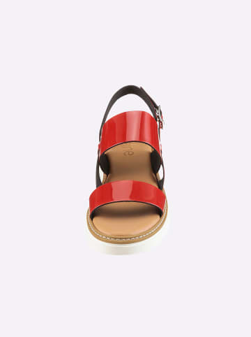 Heine Sandale in rot