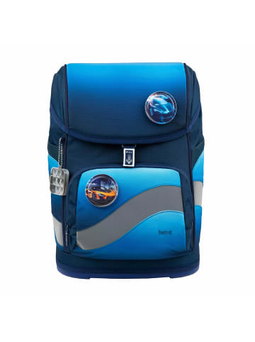 Belmil 6tlg-Set: Premium Schulranzen Smarty Plus in Blue Navy H36xL27xT19 cm