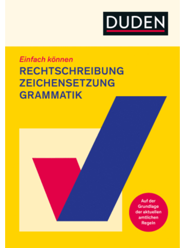 DUDEN-Verlag Buch - Einfach können - Rechtschreibung, Zeichensetzung und Grammatik