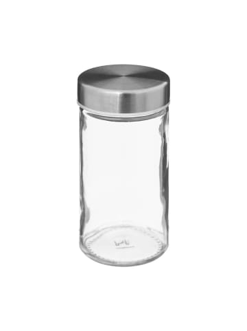 5five Simply Smart Gewürzständer aus Edelstahl mit 16 Glasdosen, Set in Silbern