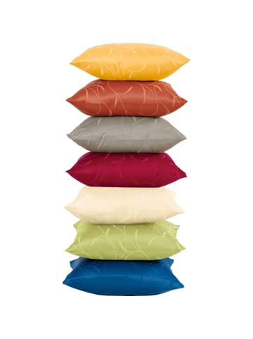 Erwin Müller Jacquard Kissenhülle Remscheid in rubin