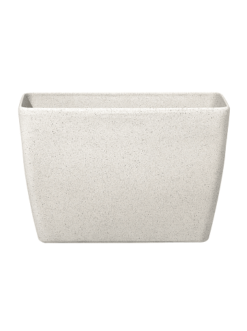 Beliani Outdoor Blumentopf BARIS in Beige - (W) 60 x (H) 41 x (L) 27 cm