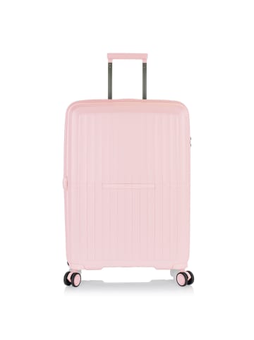 Heys AirLite 4 Rollen Trolley M 66 cm mit Dehnfalte in blush