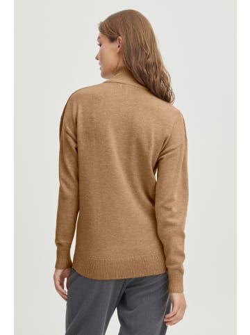 Oxmo Rollkragenpullover OXRita in Beige