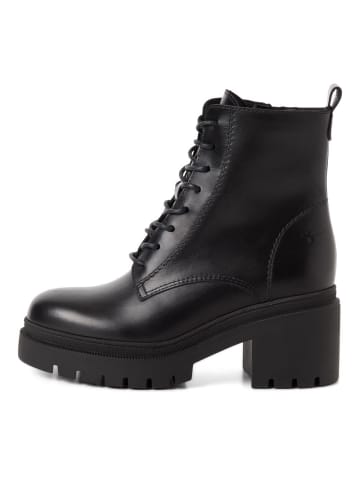 Tamaris Schnürstiefelette in schwarz