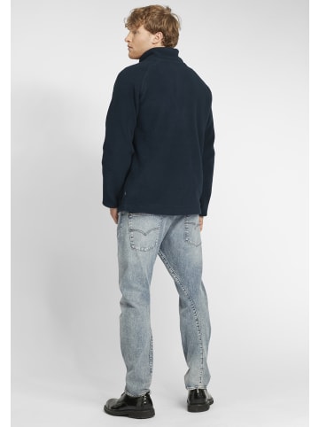 INDICODE Fleecejacke IDTrout 55379MM Herren Fleecejacke mit Stehkragen in dunkelblau