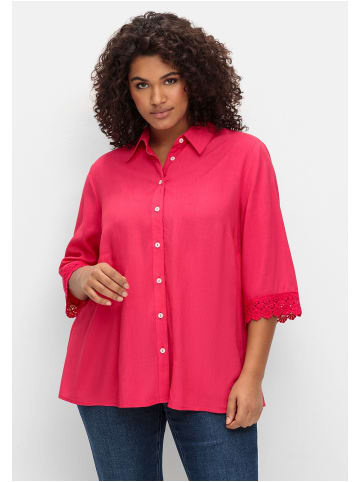 sheego Bluse in magenta