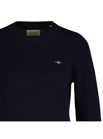 Gant Strickpullover in Blau (Evening Blue)