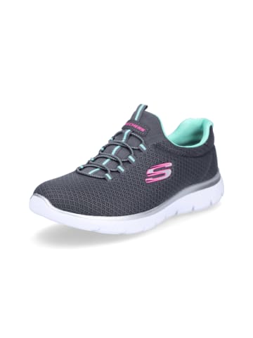 Skechers Slip-on-Sneaker in grau mint