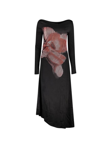Desigual Schwarzes Viskosekleid
