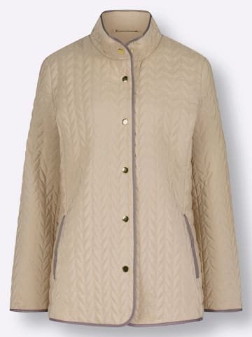 Sieh an! Steppjacke in sesam