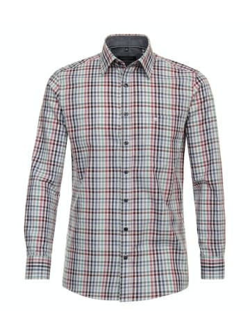 Katt Knopfleisten Langarmshirt für Herren in uni