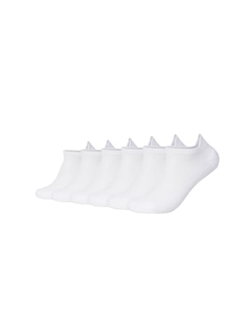 camano Sneakersocken 6er Pack white white