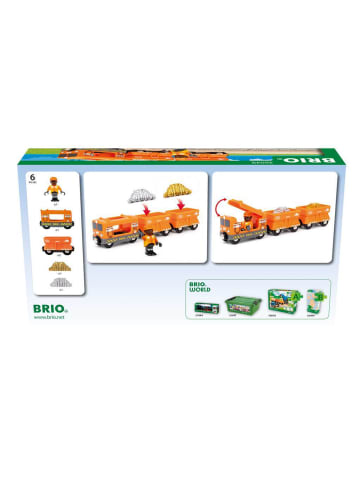 Brio Aktionsspiel BRIO World - Güterzug Ab 3 Jahre in bunt
