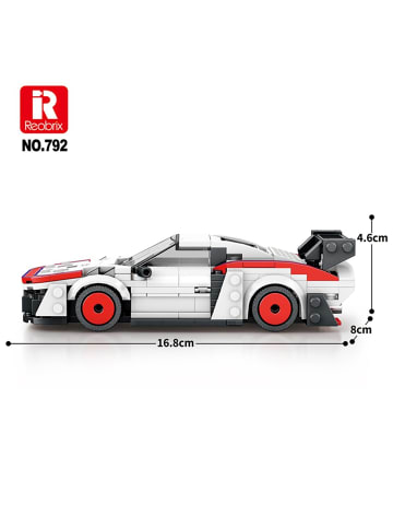 Reobrix 792 Rennwagen 1:24 Klemmbaustein Auto 346 Teile