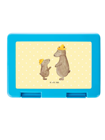 Mr. & Mrs. Panda Frischhaltedose Bären mit Hut ohne Spruch in Gelb Pastell