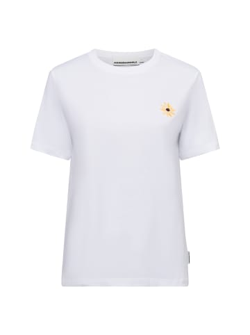 armedangels T-Shirt Lualaa Flower in weiß