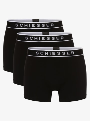 Schiesser Boxershorts in schwarz