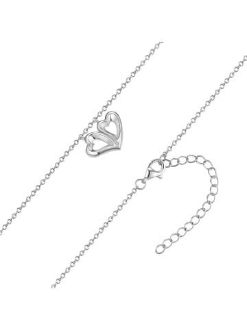 Rafaela Donata Kette Herz aus Sterling Silber in silber