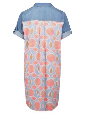CARTOON Jeanskleid mit Patches in Patch Blue/Rosé
