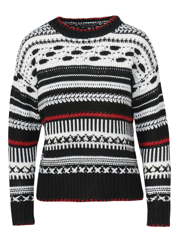 KOROSHI GESTRICKTES JERSEY in SCHWARZ