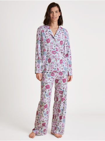 Calida Pyjama in red violet