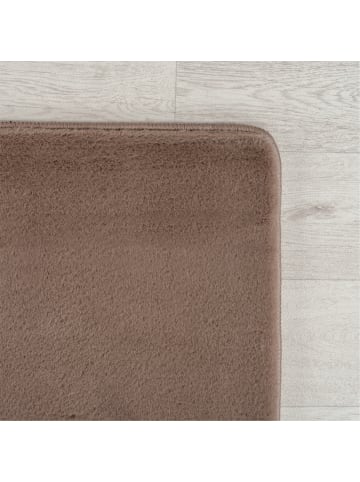 Teppich Boss Kurzflor Teppich Joy 1400, Läufer - Mokka
