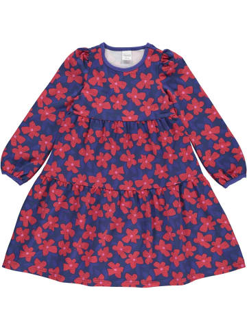 Fred´s World by GREEN COTTON Langarmkleid in blue/Lollipop/Fuchsia/blue