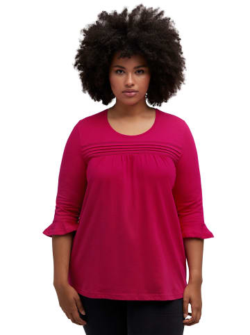 Ulla Popken Shirt in magentapink