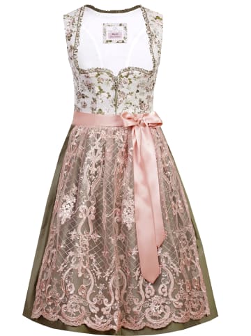 MarJo Dirndl GESA in grün-rosa