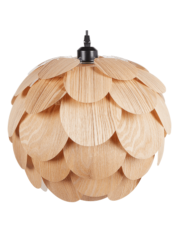 Beliani Pendelleuchten BAMPUR in /Braun - (W) 30 x (H) 122 x (L) 30 cm