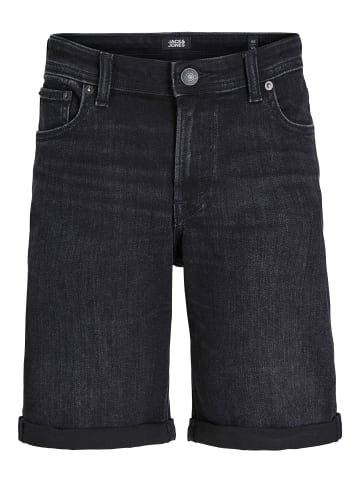JACK & JONES Junior Jeans-Shorts in Black Denim