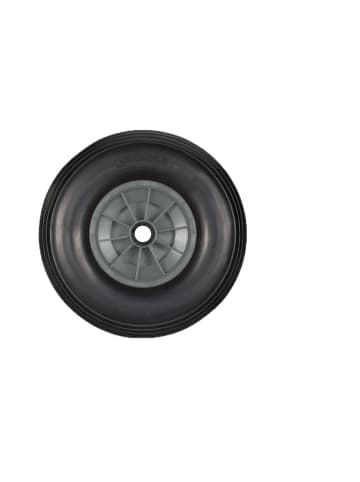 4x Schubkarrenrad in Schwarz/ Grau - 4.00-6