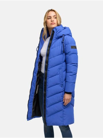 Navahoo Steppmantel Sahnekatzii XIV in Galaxy Blue