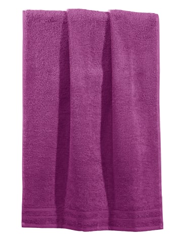 Erwin Müller Velours-Frottier Liegetuch Heidelberg in fuchsia